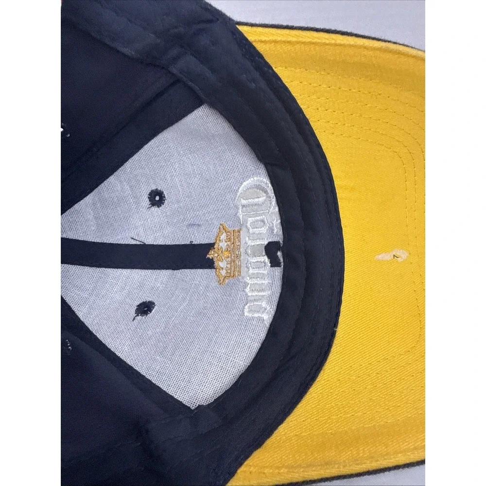 Corona Extra‎ Hat Cap Strap Back Mens Navy Yellow Baseball Beer Promo Logo